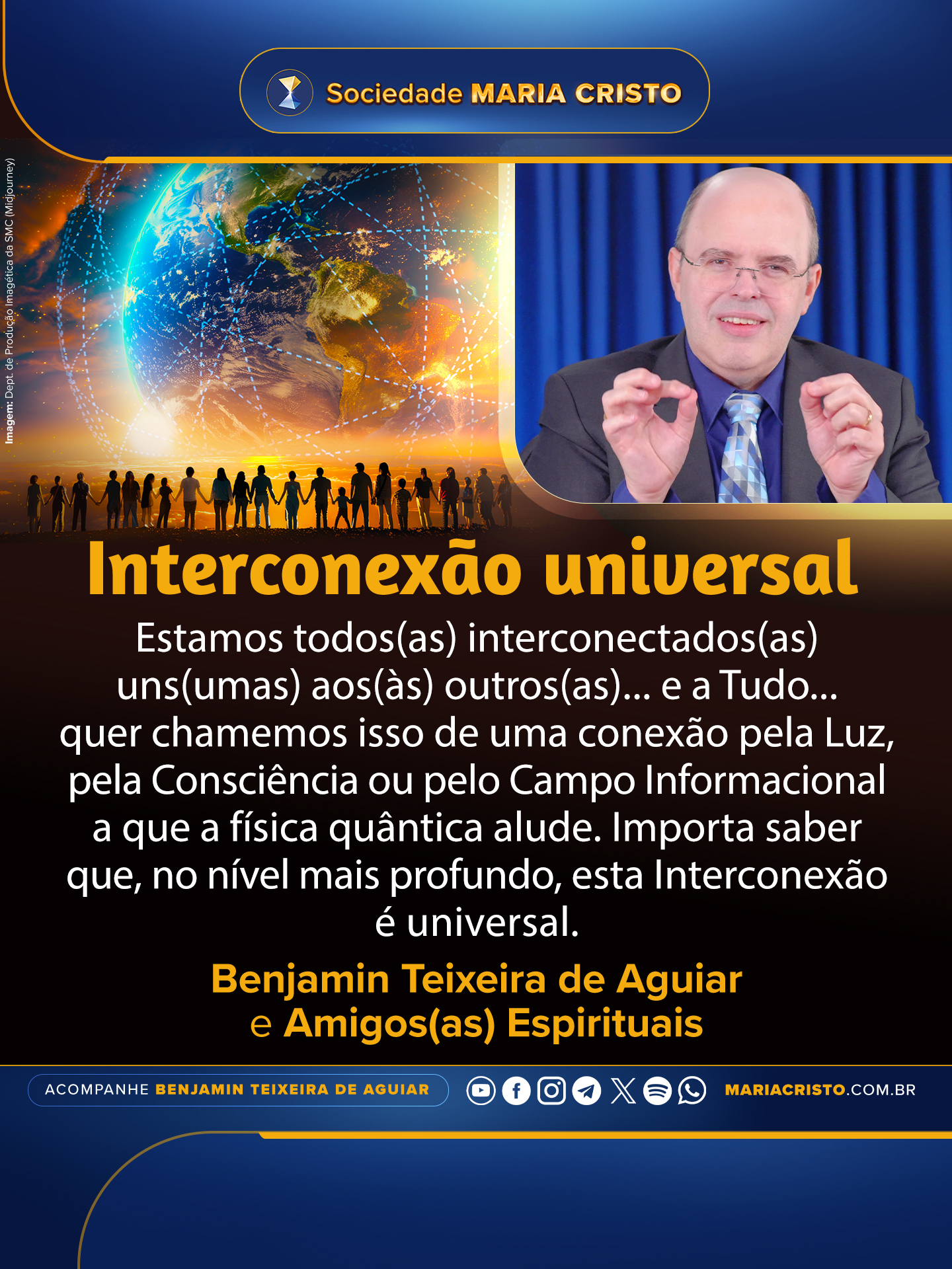 Interconexão universal.