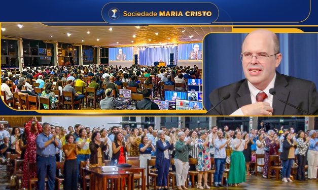 Palestra presencial mensal do orientador espiritual Benjamin Teixeira de Aguiar – todo último domingo do mês