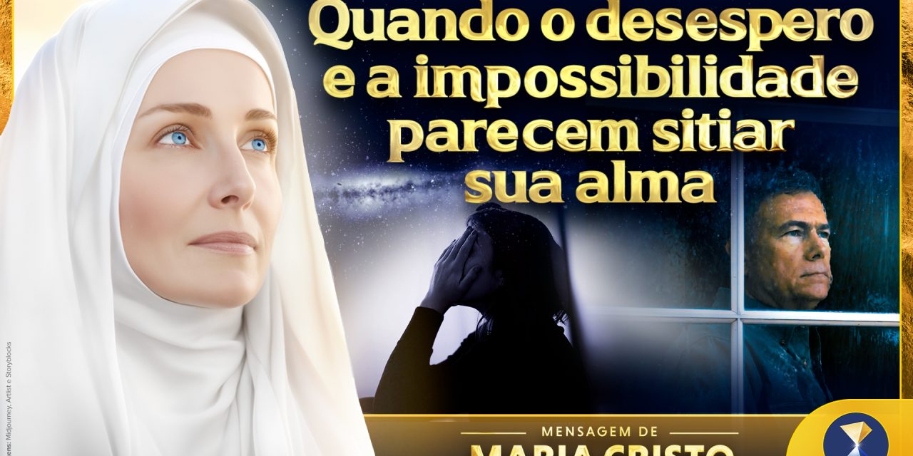 Quando o desespero e a impossibilidade parecem sitiar sua alma