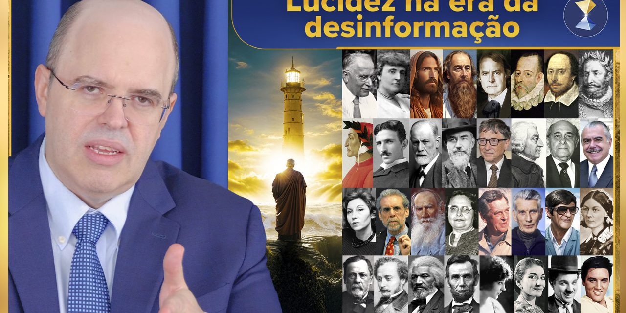 “Lucidez na era da desinformação” – “live” inspiradora de Benjamin Teixeira de Aguiar